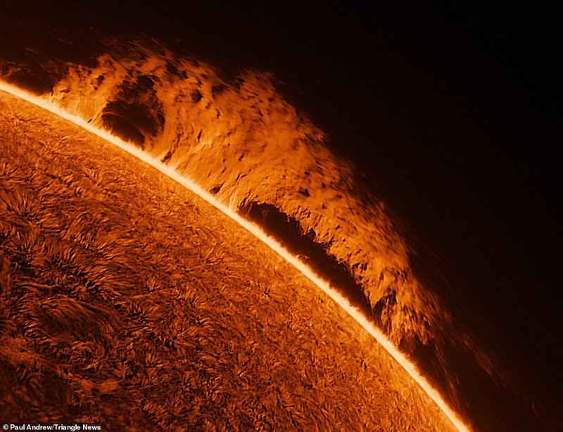 Incredible images of the Sun's surface